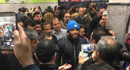 American wrestlers welcomed